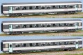 45004 LS Models Set of 3 Passenger cars type VTU B10tu in Corail+ livery